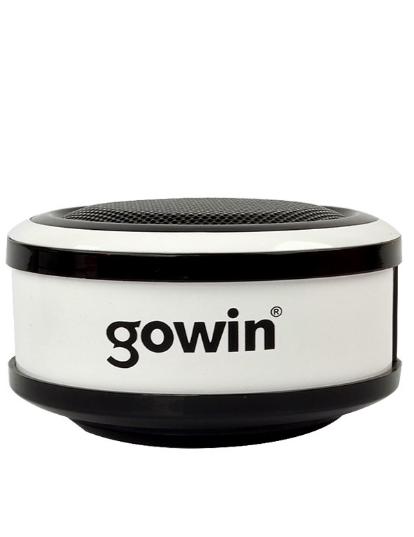 Gowin Bocina Portátil RED-301, Inalámbrico, Negro/Blanco