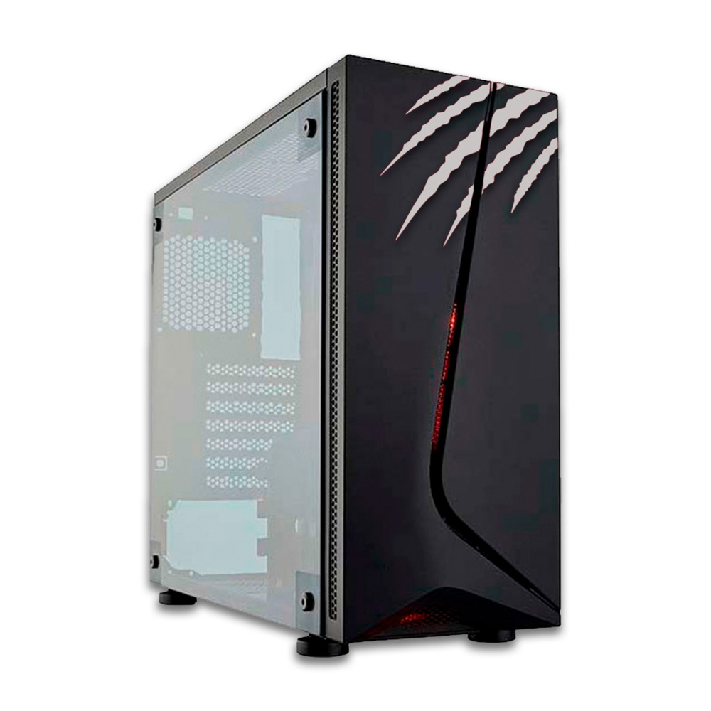 Computadora Gamer Grizzly Kraken, AMD Ryzen 5 5600G 3.9GHz, 16GB, 500GB SSD, Windows 11 Prueba