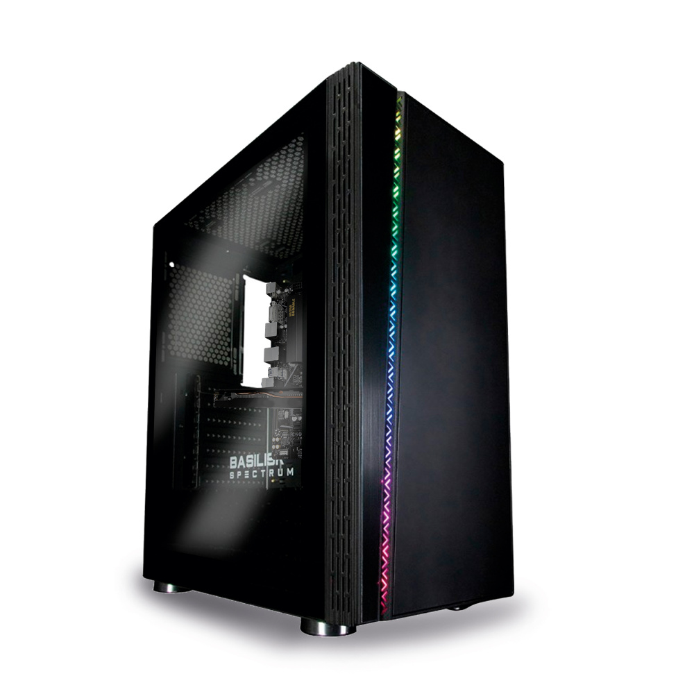 Computadora Gamer Grizzly Kruul, AMD Ryzen 7 Pro 4750G 3.60GHz, 16GB, 1TB + 500GB SSD, NVIDIA GeForce RTX 3060, Windows 10 Prueba