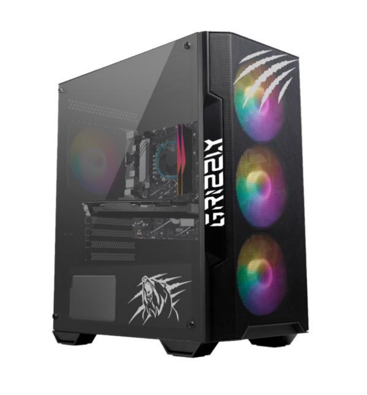 Computadora Gamer Grizzly PG-068, Intel Core i5-12400F, NVIDIA GeForce RTX 3060, 16GB, 1TB SSD, Wi-Fi, Windows 11 Prueba