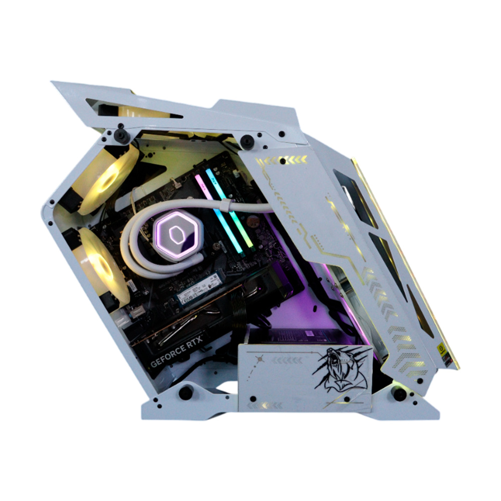 Computadora Gamer Grizzly PG-AMD072, AMD Ryzen 5 5700X3D, NVIDIA GeForce RTX 5060, 32GB, 1TB, Wi-Fi, Windows 11 Prueba