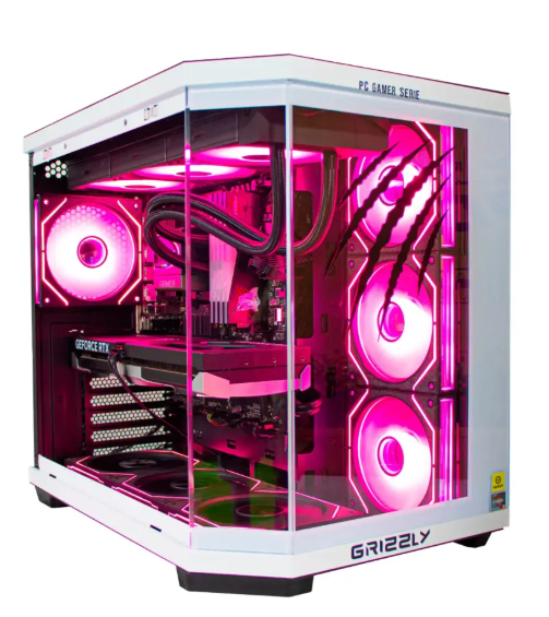 Computadora Gamer Grizzly AMD076, AMD Ryzen 9 5900XT, NVIDIA GeForce RTX 5060, 32GB, 2TB SSD, Wi-Fi, sin Sistema Operativo