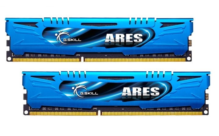 Memoria RAM G.Skill Ares Blue DDR3, 1600MHz, 4GB, Non-ECC, CL9