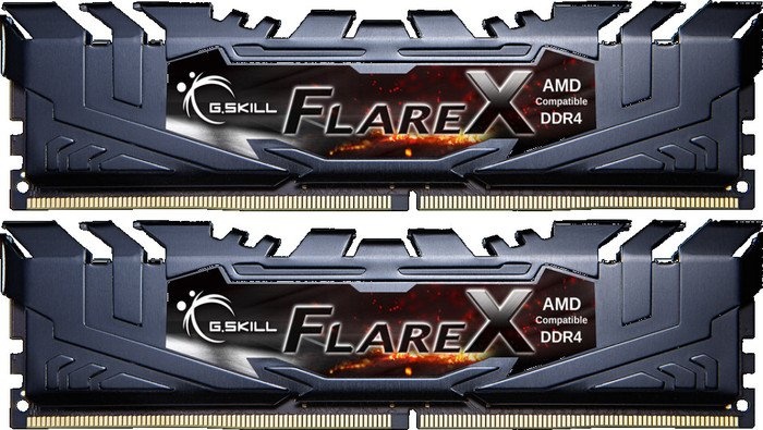 Kit Memoria RAM G.Skill Flare X DDR4, 2400MHz, 16GB (2 x 8GB), Non-ECC, CL16, XMP