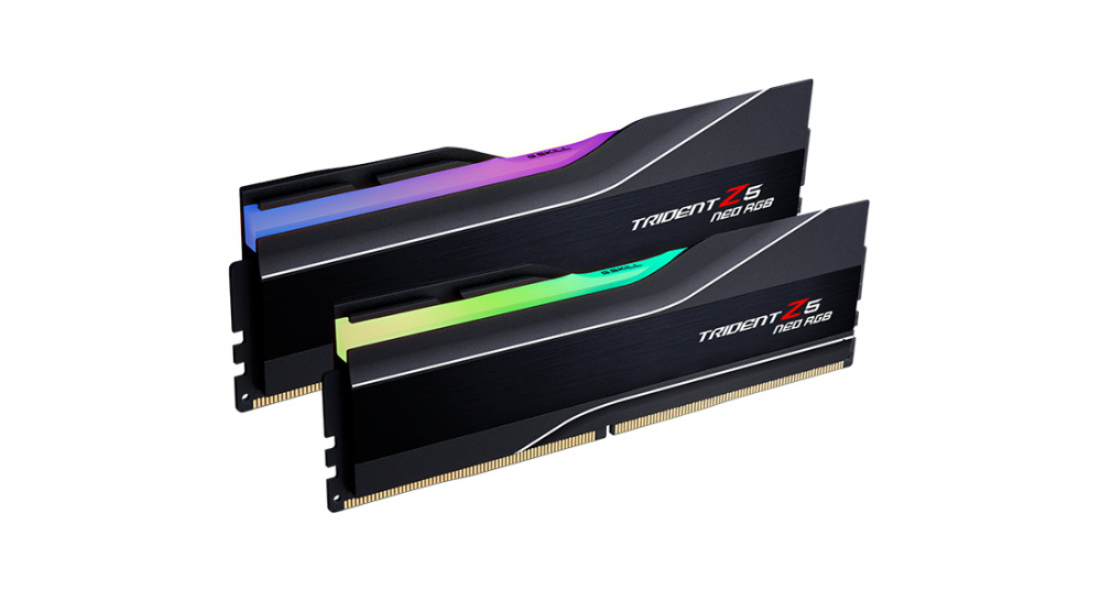 Kit Memoria RAM G.Skill Trident Z5 Neo RGB DDR5, 6000MHz, 32GB (2 x 16GB), Non-ECC, CL30, XMP ― Abierto