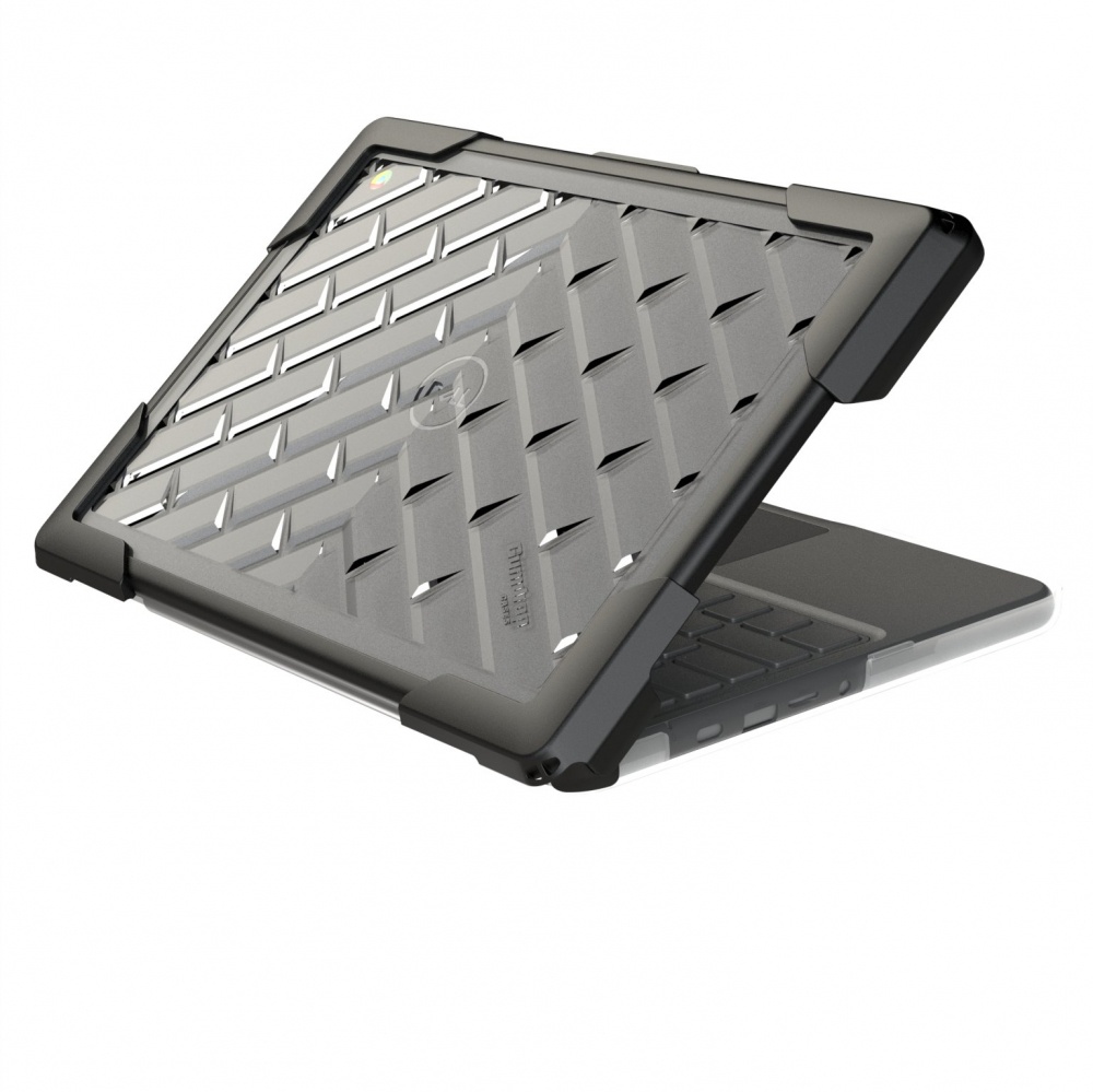 Gumdrop Funda de Policarbonato BumpTech para Dell 5190 11.6", Negro/Transparente