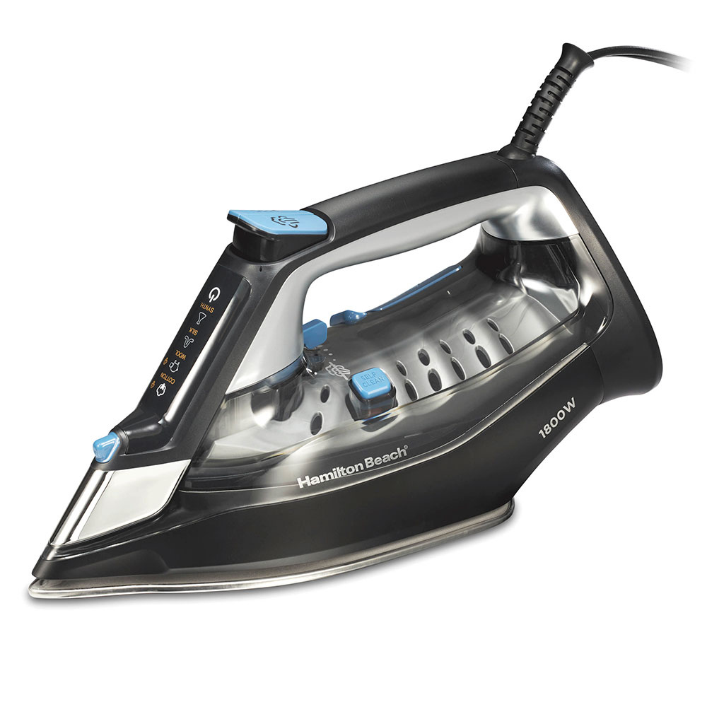 Hamilton Beach Plancha Vapor 14950, 1800W, 350ml, Negro