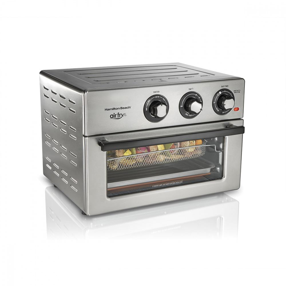 Hamilton Beach Horno Eléctrico 31225, 1800W, Acero Inoxidable