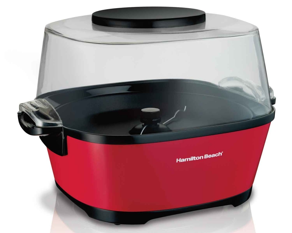 Hamilton Beach Fábrica de Palomitas 73302, Rojo/Negro