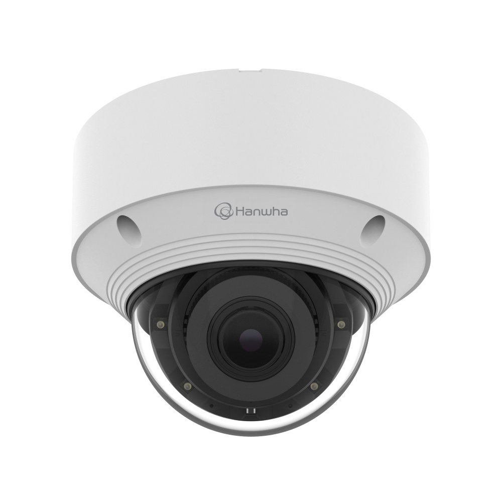 Hanwha Cámara de Seguridad IP Domo IR para Interiores/Exteriores QNV-C8083R, Alámbrico, 2592 x 1944 Pixeles, Día/Noche 