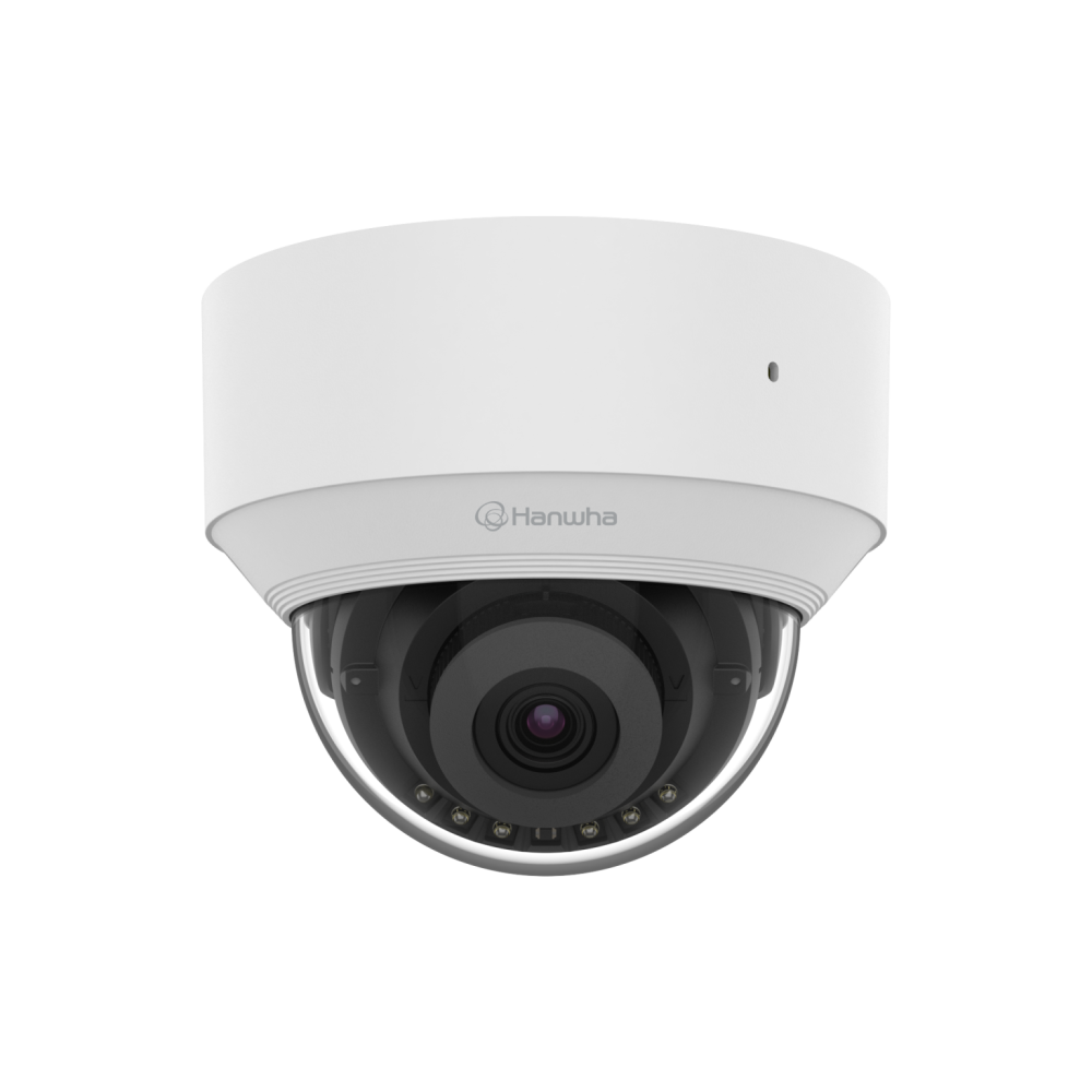 Hanwha Vision Cámara de Seguridad IP Domo IR para Interiores QND-C8013R, Alámbrico, 2592 x 1944 Pixeles, Día/Noche