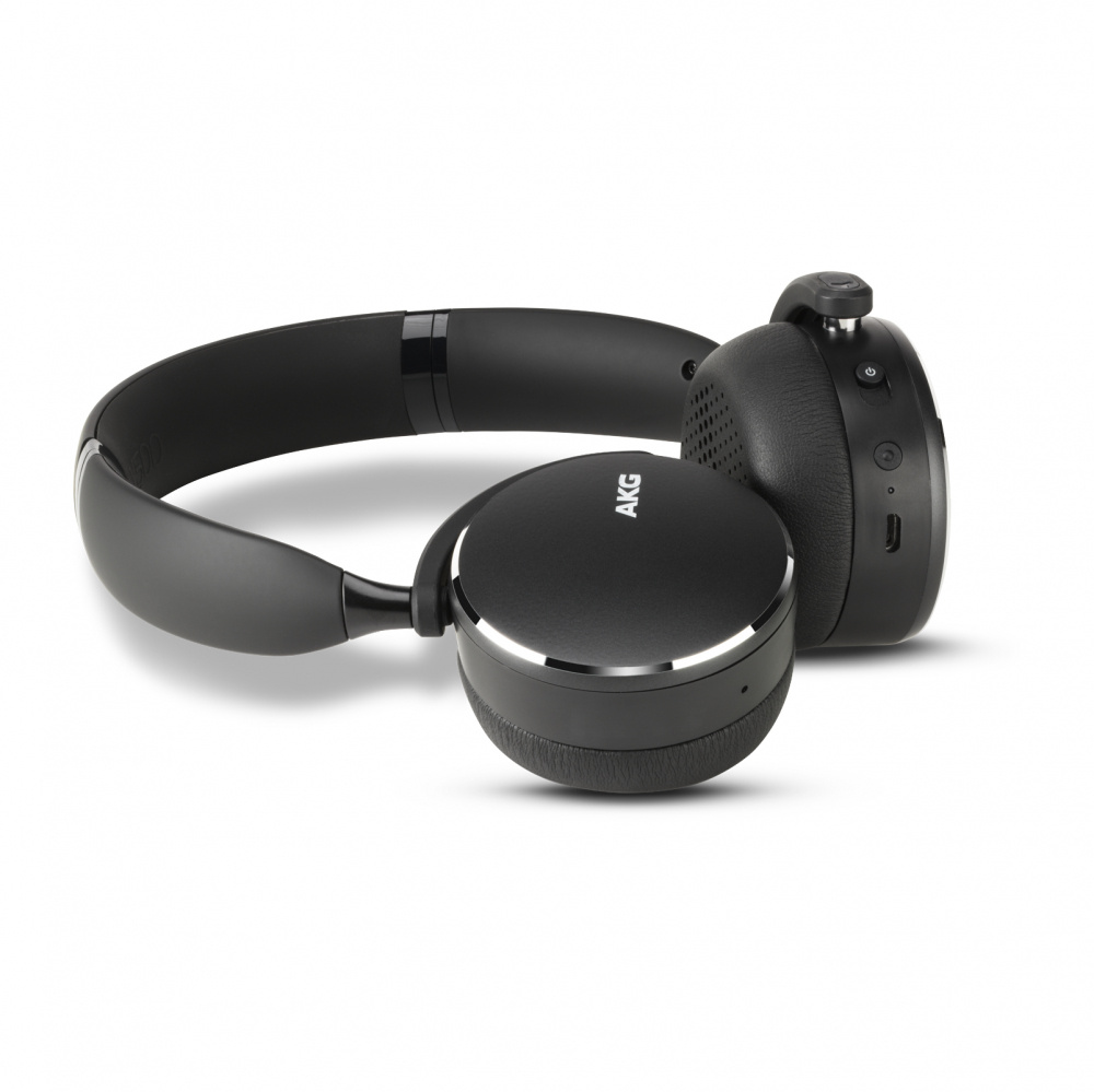 Harman Kardon Audífonos con Micrófono AKG Y-500, Bluetooth, Alámbrico/Inalámbrico, 3.5mm, Negro