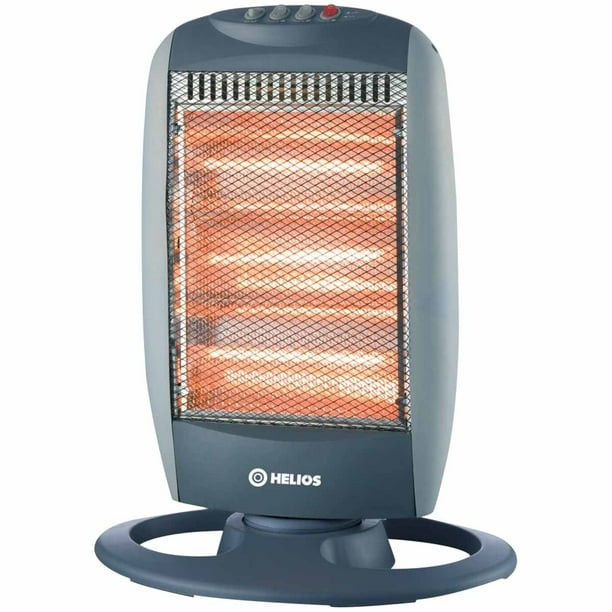 Helios Calefactor LQ12W, 1200W, 127V, Interior, Gris