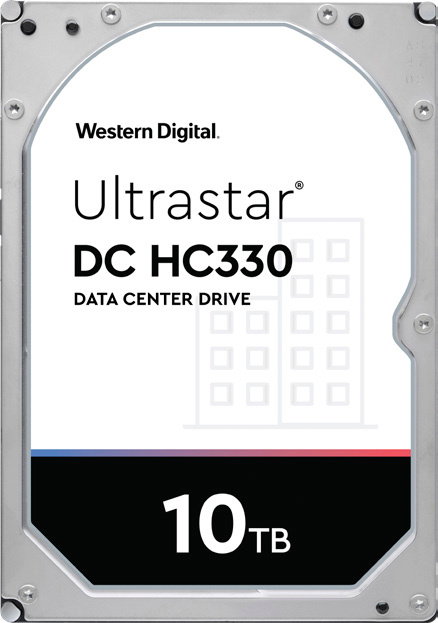 Disco Duro para Servidores Western Digital ULTRASTAR DC HC330, SE, 3.5", 10TB, SATA, 7200RPM, 256MB Caché