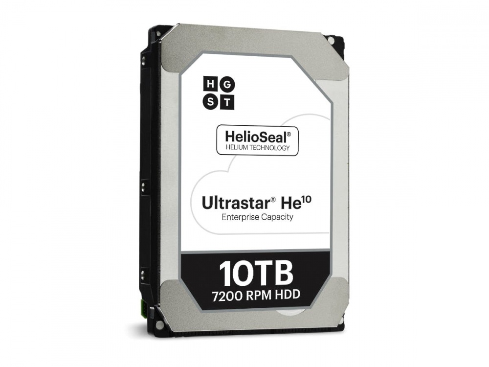 Disco Duro para Videovigilancia HGST WD Ultrastar 3.5", 10TB, SATA III, 6 Gbit/s, 7200RPM, 256MB Caché