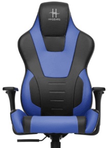 HHGears Silla Gamer XL300, hasta 150Kg, Negro/Azul