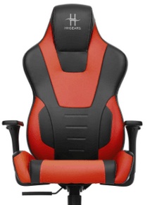 HHGears Silla Gamer XL300, hasta 150Kg, Negro/Rojo