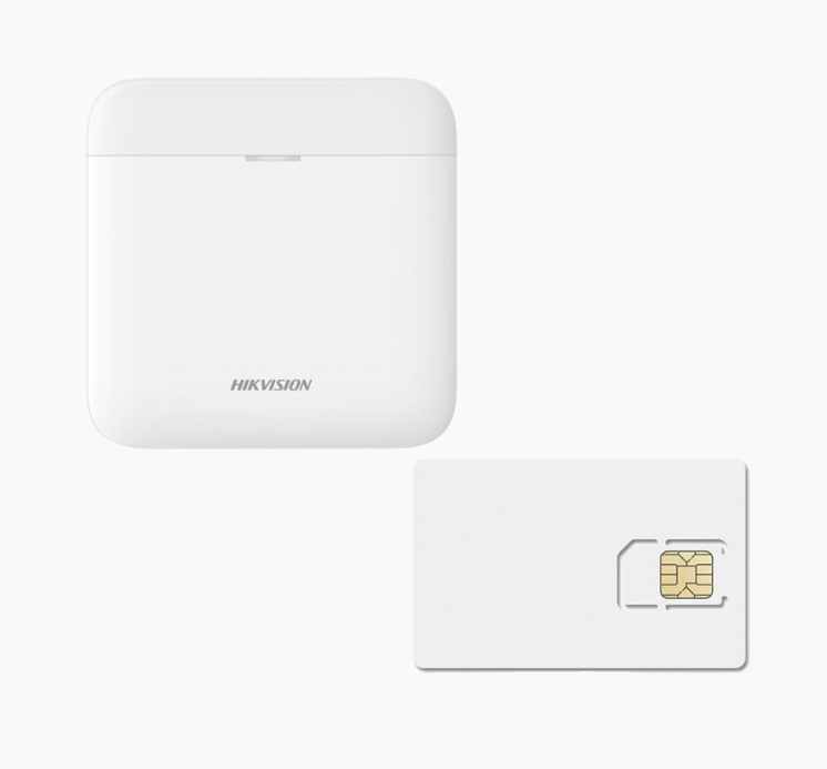 Hikvision Kit Sistema de Alarma AXPRO-KIT-GSM-1Y, Inalámbrico, 48 Zonas de Alarma, con Panel de Control