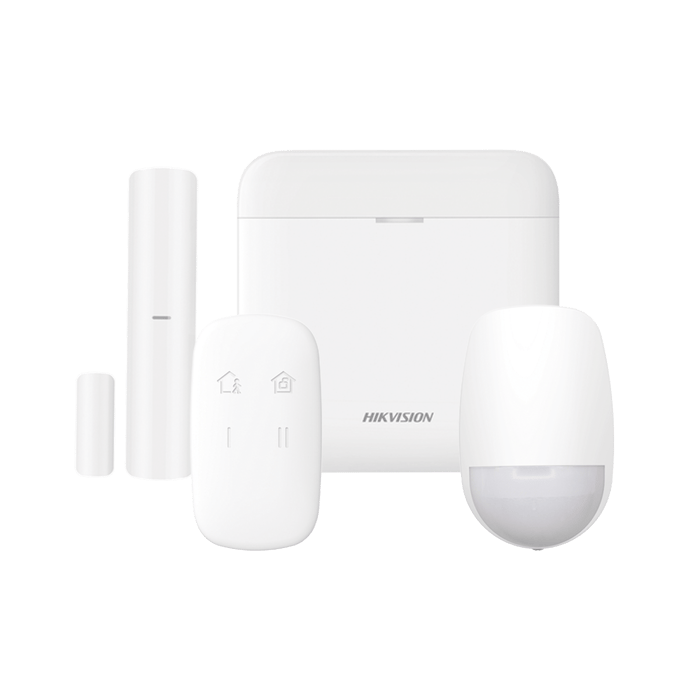 Hikvision Kit Sistema de Alarma AXPRO-KIT-PIR, Inalámbrico, 48 Zonas de Alarma, 1 Sensor de Movimiento, sin Panel de Control
