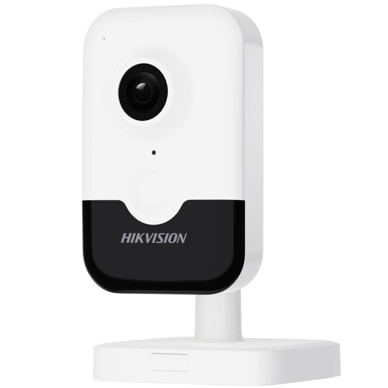 Hikvision Cámara de Seguridad IP Smart WiFi Cubo IR para Interiores DS-2CD2423G2-IW (W), Inalámbrico, 1920x1080 Full HD, Día/Noche