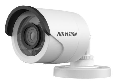 Hikvision Cámara CCTV Bullet Turbo IR para Exteriores DS-2CE16D0T-IR, 1920 x 1080 Pixeles, Día/Noche