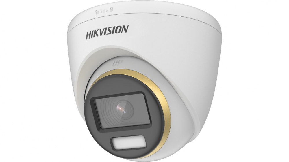 Hikvision Cámara CCTV Turret Turbo HD para Exteriores ColorVu DS-2CE72UF3T-E, Alámbrico, 3840 x 2160 Pixeles, Dia/Noche