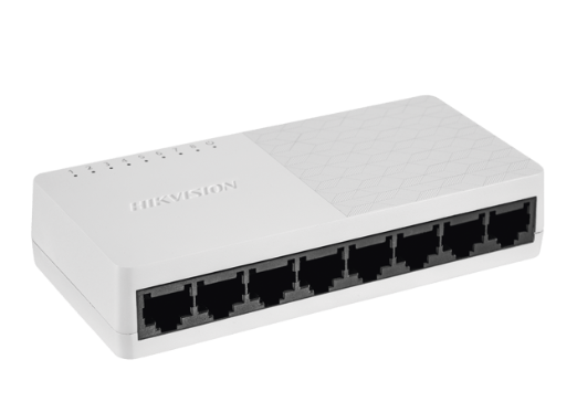 Switch Hikvision DS-3E0108D-O, 8 Puertos Fast Ethernet 10/100, 1.6 Gbit/s, 2000 Entradas, No Administrado