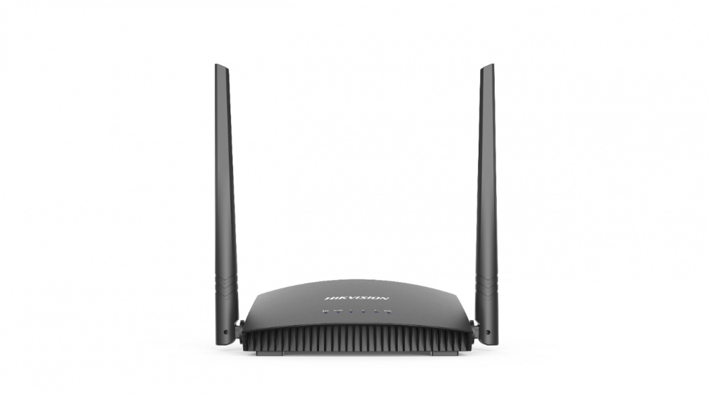 Router Hikvision Ethernet DS-3WR3N, Inalámbrico, 300Mbit/s, 4x RJ-45, 2.4GHz, 2 Antenas Externas 5dBi