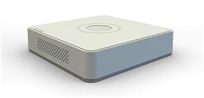 Hikvision Mini DVR de 4 Canales DS-7104HGHI-F1 para 1 Disco Duro, max. 6TB, 2x USB 2.0, 1x RJ-45