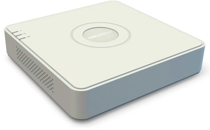 Hikvision NVR de 4 Canales para 1 Disco Duro, máx 6TB, 2x USB 2.0, 8x RJ-45