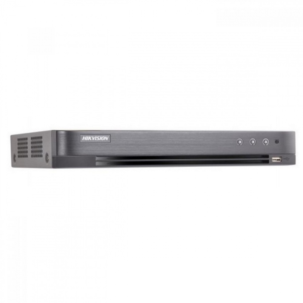 Hikvision DVR de 16 Canales DS-7216HQHI-K1 para 1 Disco Duro, max. 6TB, 1x USB 2.0, 1x RS-485