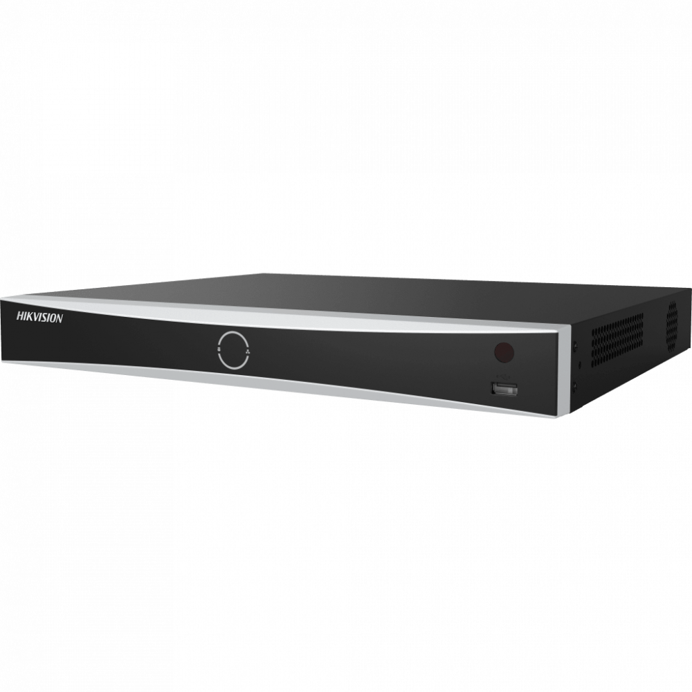 Hikvision NVR de 8 Canales DS-7608NXI-I2/8P/VPRO para 2 Discos Duros, máx. 20TB, 1 x USB 2.0, 8 x RJ-45