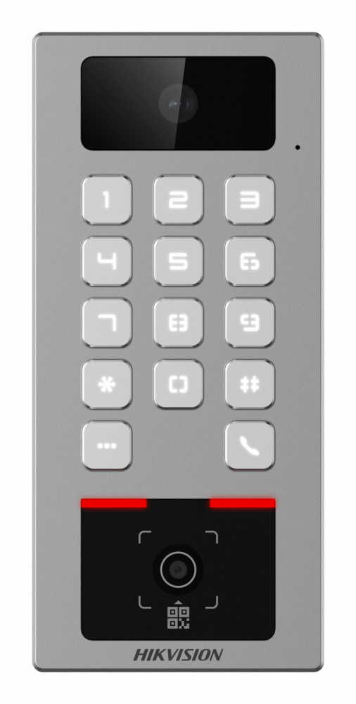 Hikvision Control de Acceso y Asistencia Biométrico DS-K1T502DBWX-CQR, 100.000 Usuarios, 100.000 Tarjetas, RS-485