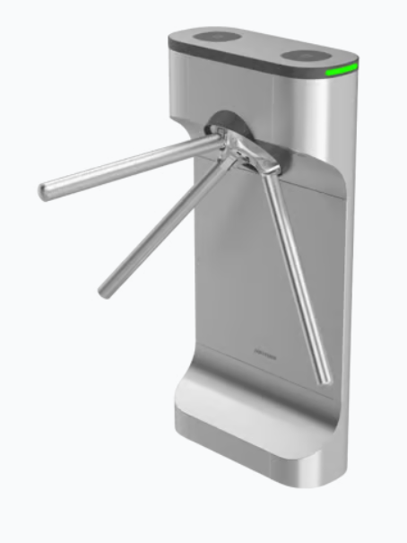Hikvision Torniquete de Barrera Trípode DS-K3G411CLXR, Acero Inoxidable
