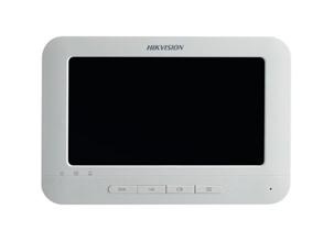 Hikvision Monitor para Portero IP, Blanco, solo Compatible con DS-KAD606N