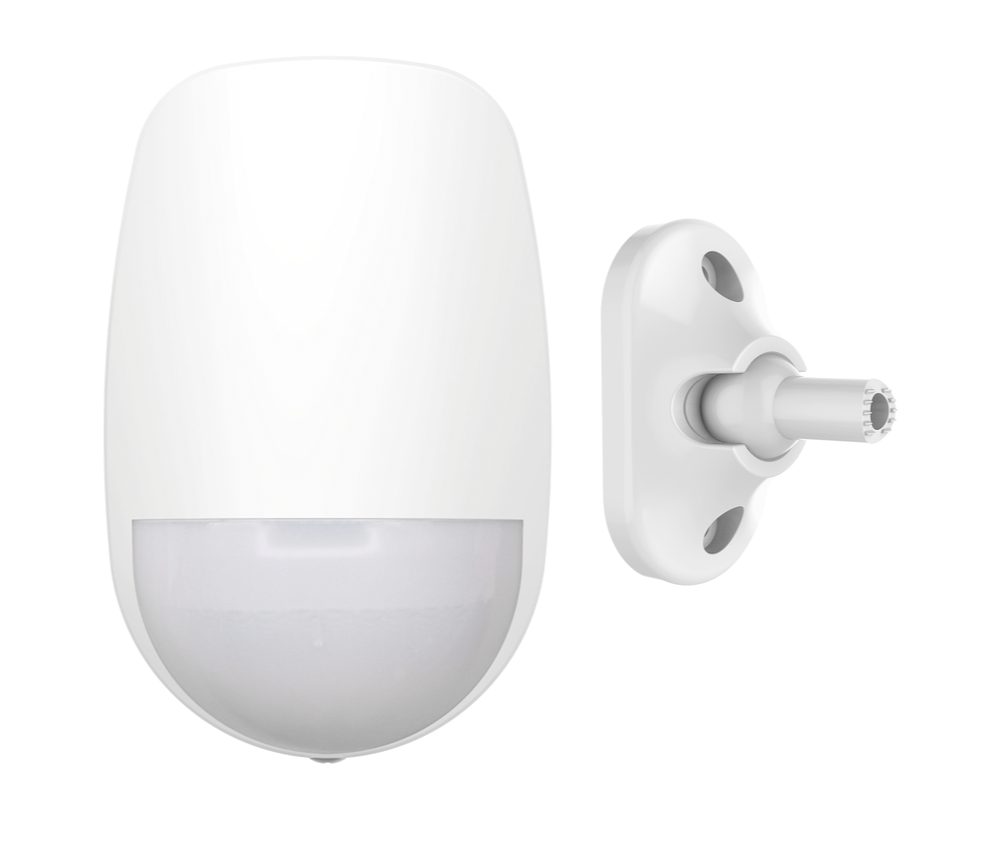 Hikvision Sensor de Movimiento PIR/Microondas Montaje en Pared DS-PDD12P-EG2-WB/UB, Inalámbrico, hasta 12 Metros 