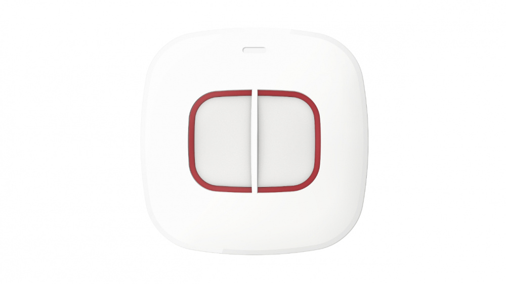 Hikvision Botón de Emergencia DS-PDEB2-EG2-WB(B), Inalámbrico, Batería, 433 MHz