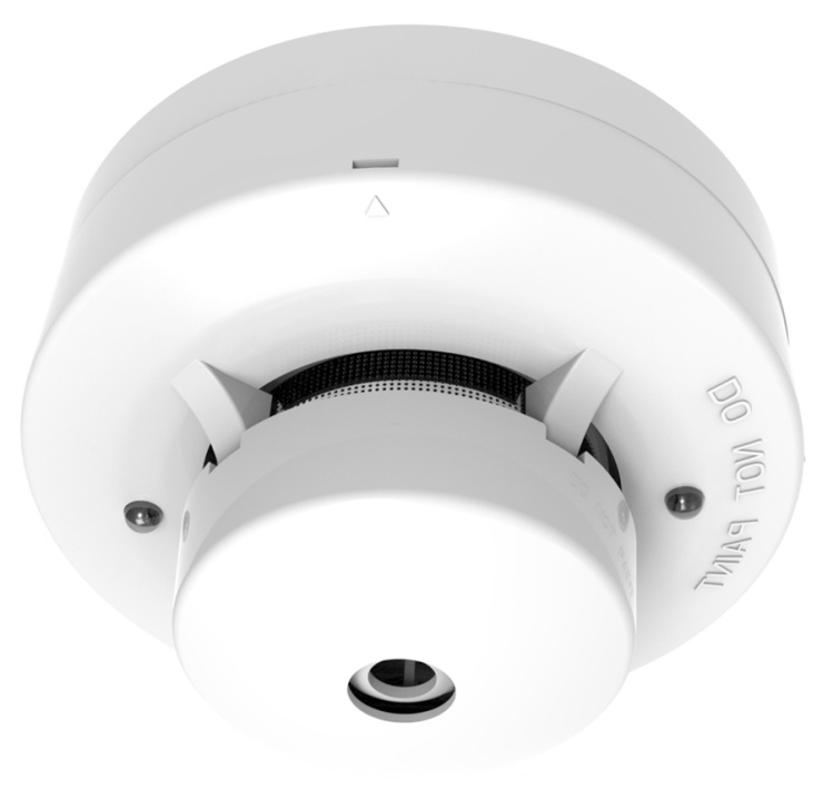 Hikvision Detector de Humo Fotoeléctrico DS-PDSMK-4, Alámbrico, Blanco