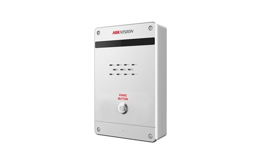 Hikvision Botón de Pánico con Sirena DS-PEA1-N1, Alámbrico, Plata