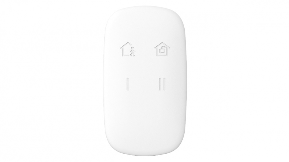 Hikvision Control Remoto de 4 Botones, Inalámbrico, Blanco, para Panel de Alarma Hikvision