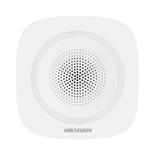 Hikvision Sirena con Estrobo DS-PS1-I-WB(B), para Interior, Inalámbrico, 110dB