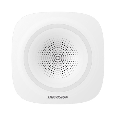 Hikvision Sirena para Interioes DS-PSG-WI, Inalámbrico, 110 dB, Blanco