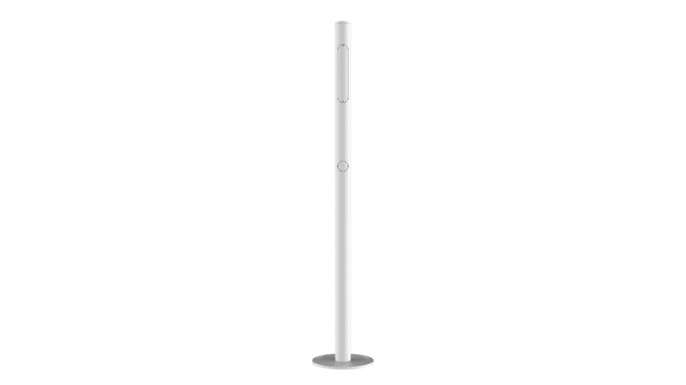 Hikvision Poste para Videovigilancia, 1.3 Metros, Blanco - Compatible con DS-TCG405-E/K