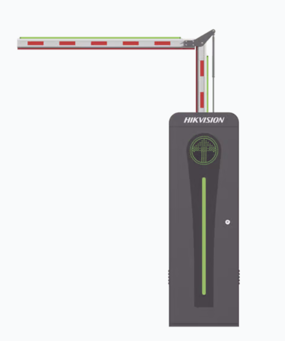 Hikvision Barrera Vehicular Izquierda, hasta 3 Metros - Incluye Brazo