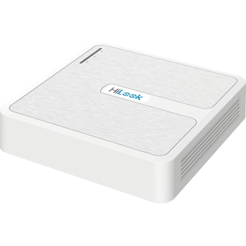 HiLook NVR de 4 Canales NVR-104H-D/4P(D) para 1 Discos Duros, máx. 6TB, 2 x USB 2.0, 5 x RJ-45