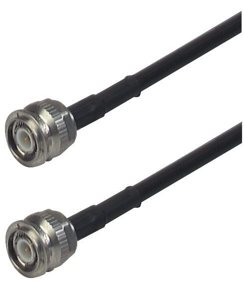 Hirschmann Cable Coaxial N Macho - N Hembra, 2 Metros, Negro