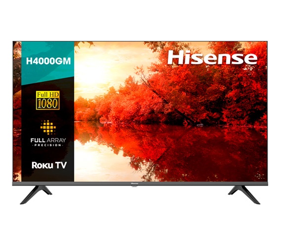 Hisense Smart TV LED H4000GM 32", Full HD, Negro