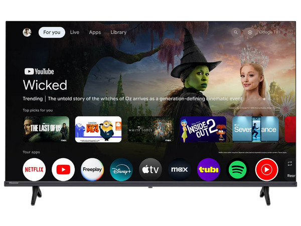 Hisense Smart TV LED 43H40G 43", Full HD, Negro