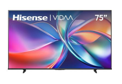 Hisense Smart TV QLED 75QD65QV 75", 4K Ultra HD, Negro