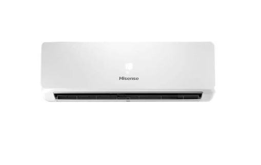 Hisense Aire Acondicionado Minisplit AC121CK, 12.000BTU/h, 1440W, Blanco ― Cuenta con algunos golpes y tiene una pata un poco chueca.